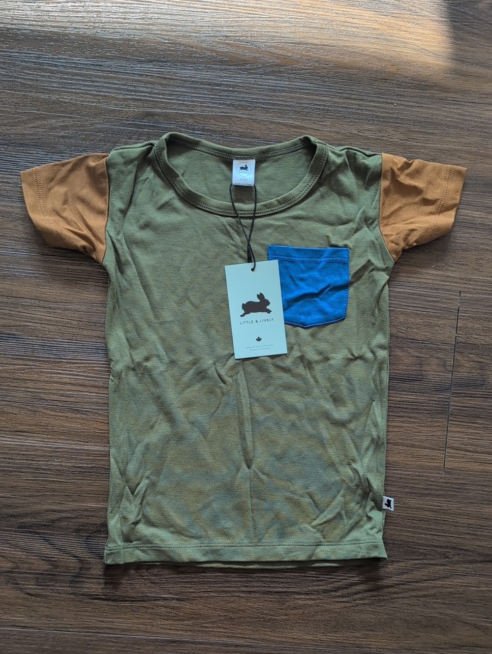 Little & Lively Colour Block Tee